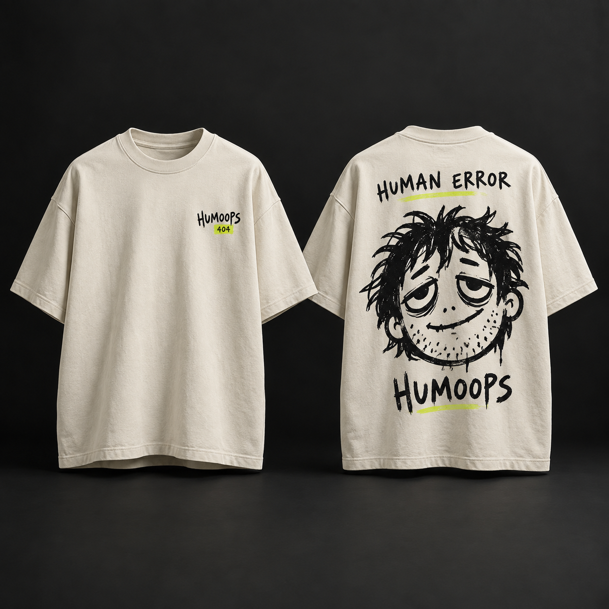Human Error Tee collection concept